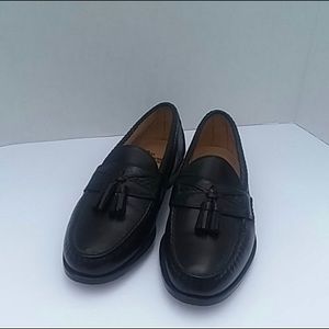 Allen Edmond Maxfield Tassel Loafers Black Sz. 10